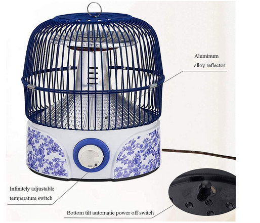 Portable Tower Room Heater, Infrared Heater,900W Indoor Outdoor Heater