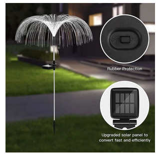 Garden Solar Fireworks Lights, Color-Changing Waterproof LED Outdoor Decoration for Pathway, Patio, and Lawn