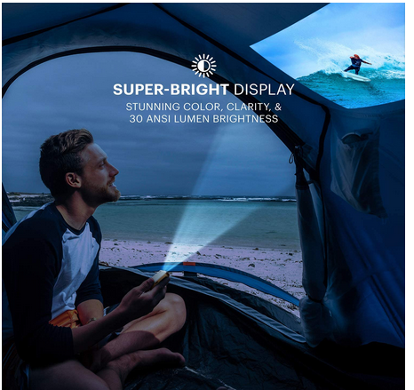 Portable Rechargeable Projector Built-in Speaker