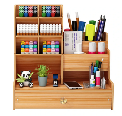 Office School Stationery Storage Stand Case