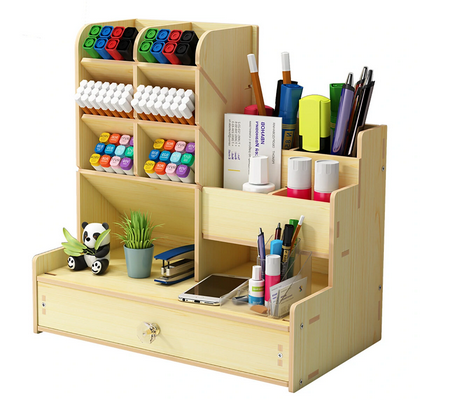 Office School Stationery Storage Stand Case