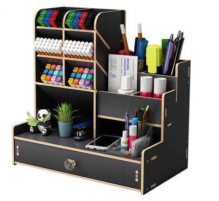 Office School Stationery Storage Stand Case