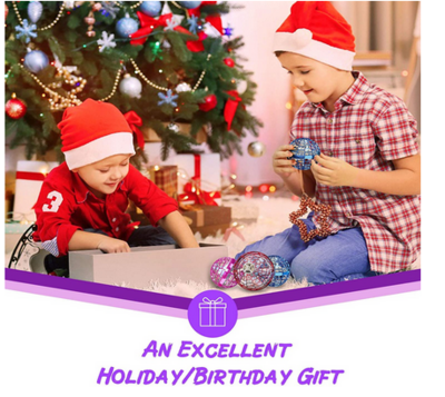 Hand Controlled Mini Drone with 360° Rotating LED Lights for Kids and Adults, Gesture-Sensing Flying Toy