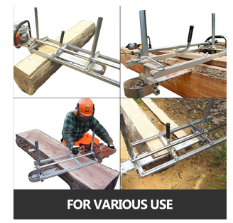 Portable Aluminum Steel Chain Saw Mill 48Inch