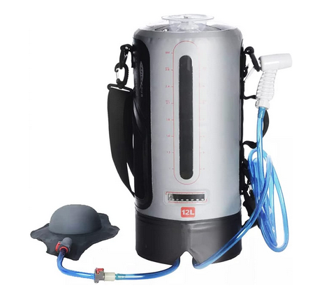 Portable 12 L Solar Camping Shower