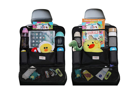 Car Seat Organiser Back Seat for Up to 10.5 iPad