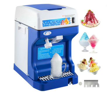 Electric Cube Ice Shaver and Granizing Machine – Commercial Ice Crusher for Smoothies, Desserts, and Cold Beverages