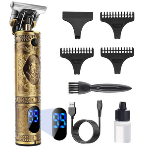 Hair Clippers for Men Professional Beard Trimmer with Rechargeable Battery, Cordless, and Adjustable Length Settings