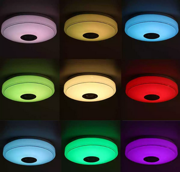 Smart Bedroom Ceiling Lamp with Remote Control – Modern Dimmable Lighting for Bedroom