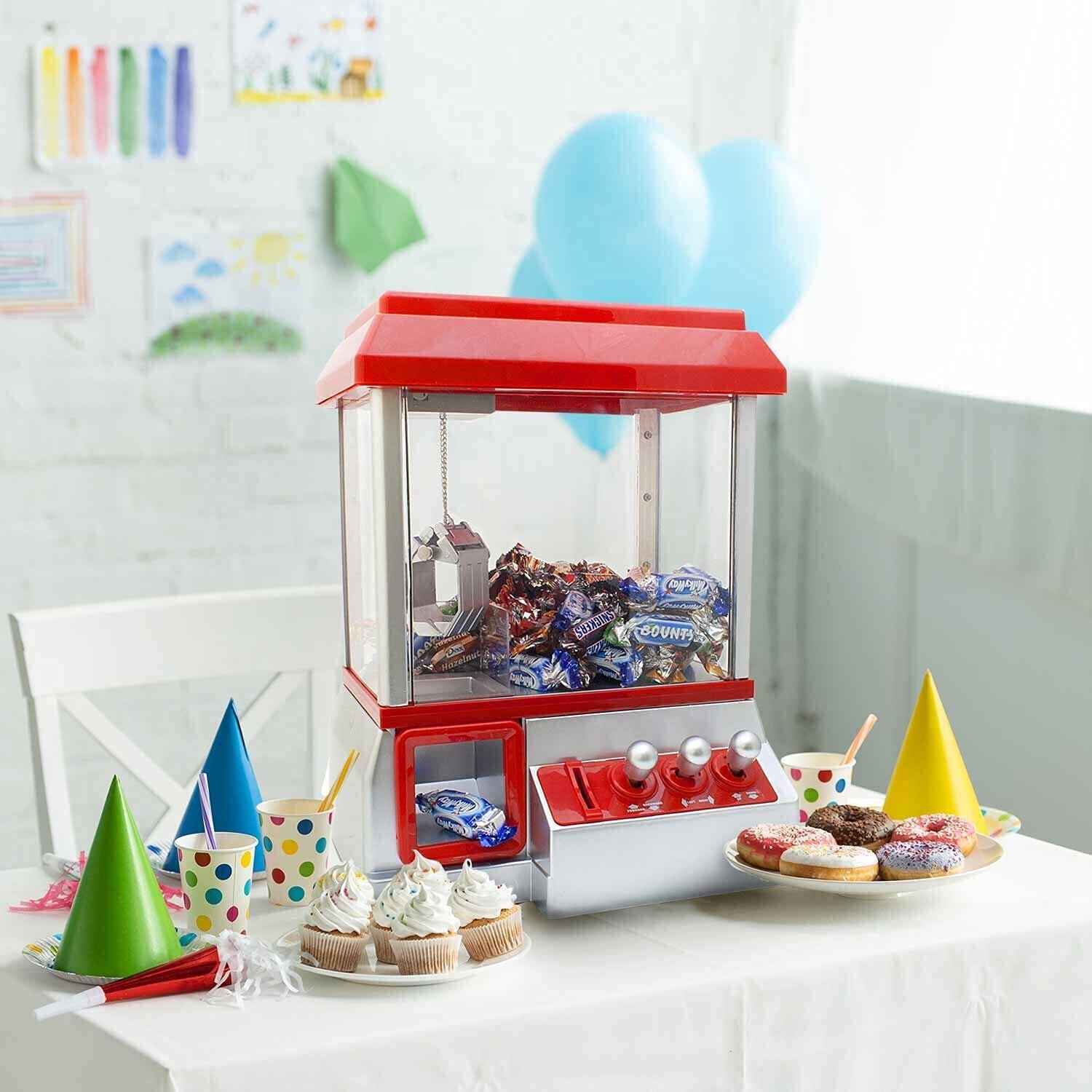 Candy Grabber Arcade Sweet Vending Machine – Fun Candy Dispenser for Kids and Adults