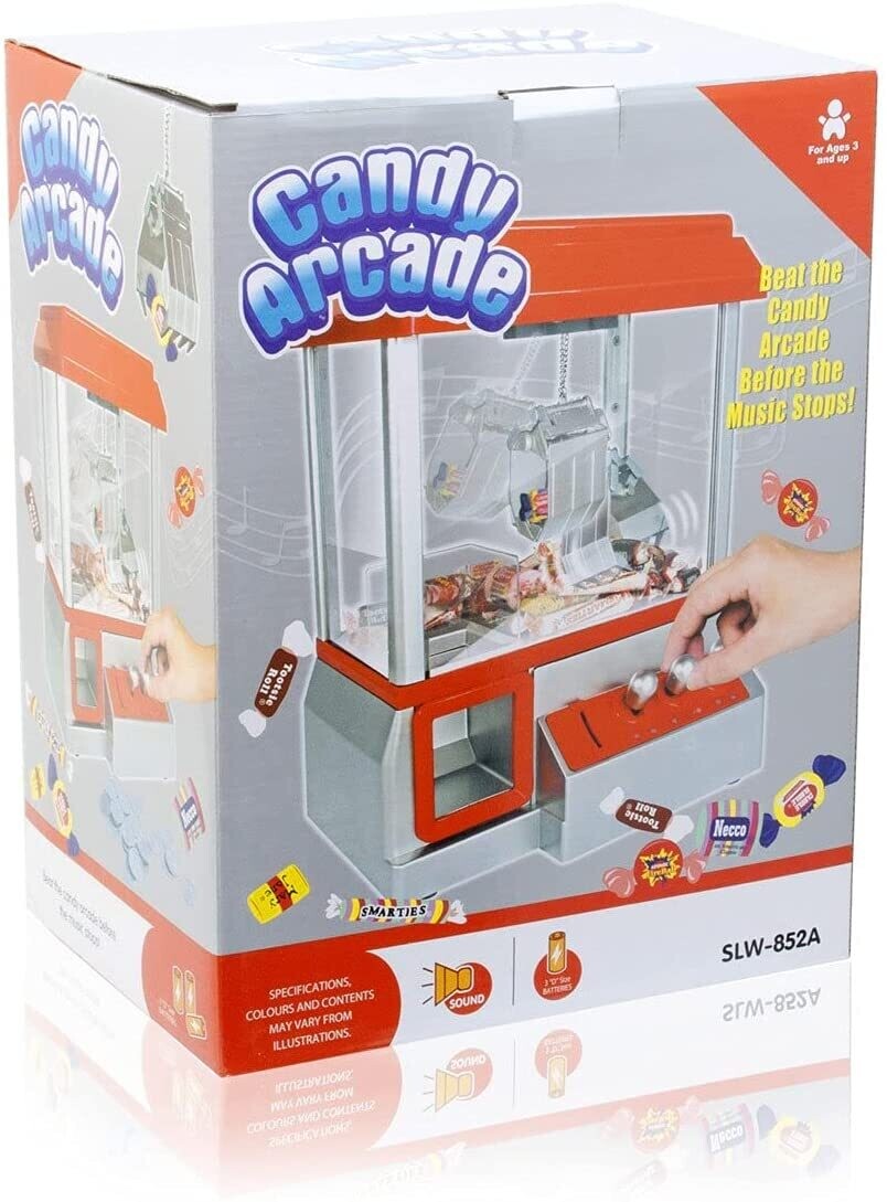 Candy Grabber Arcade Sweet Vending Machine – Fun Candy Dispenser for Kids and Adults
