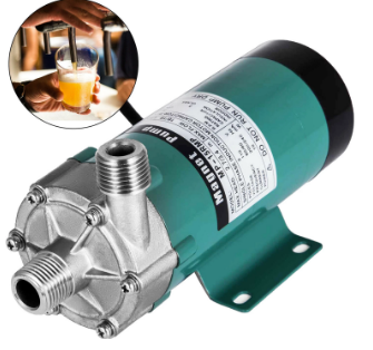 Homebrew Pump with Food Grade Stainless Steel Head for Brewing and Wine Making