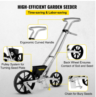 Multi-function Hand-push Garden Seeder