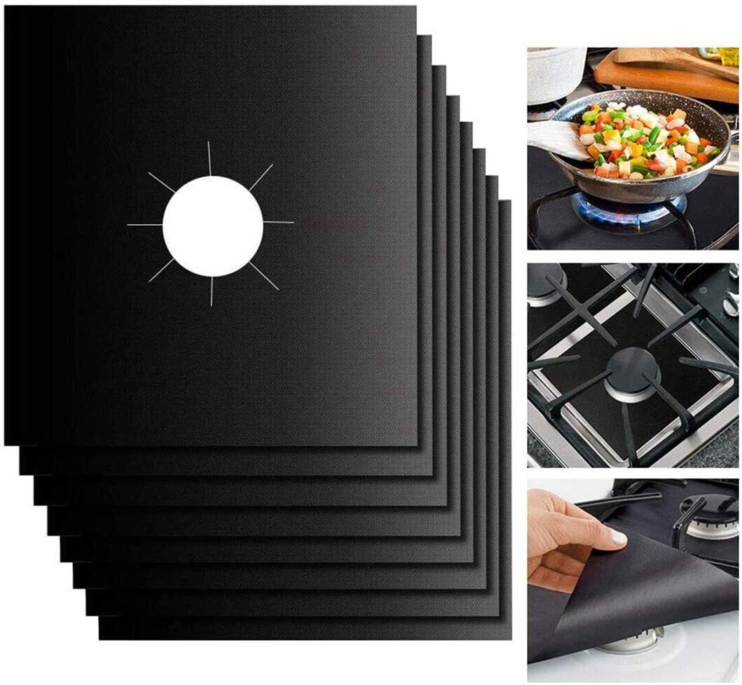 Gas Stove Protector Mat Heat Resistant Burner Covers for Easy Cleaning and Protection
