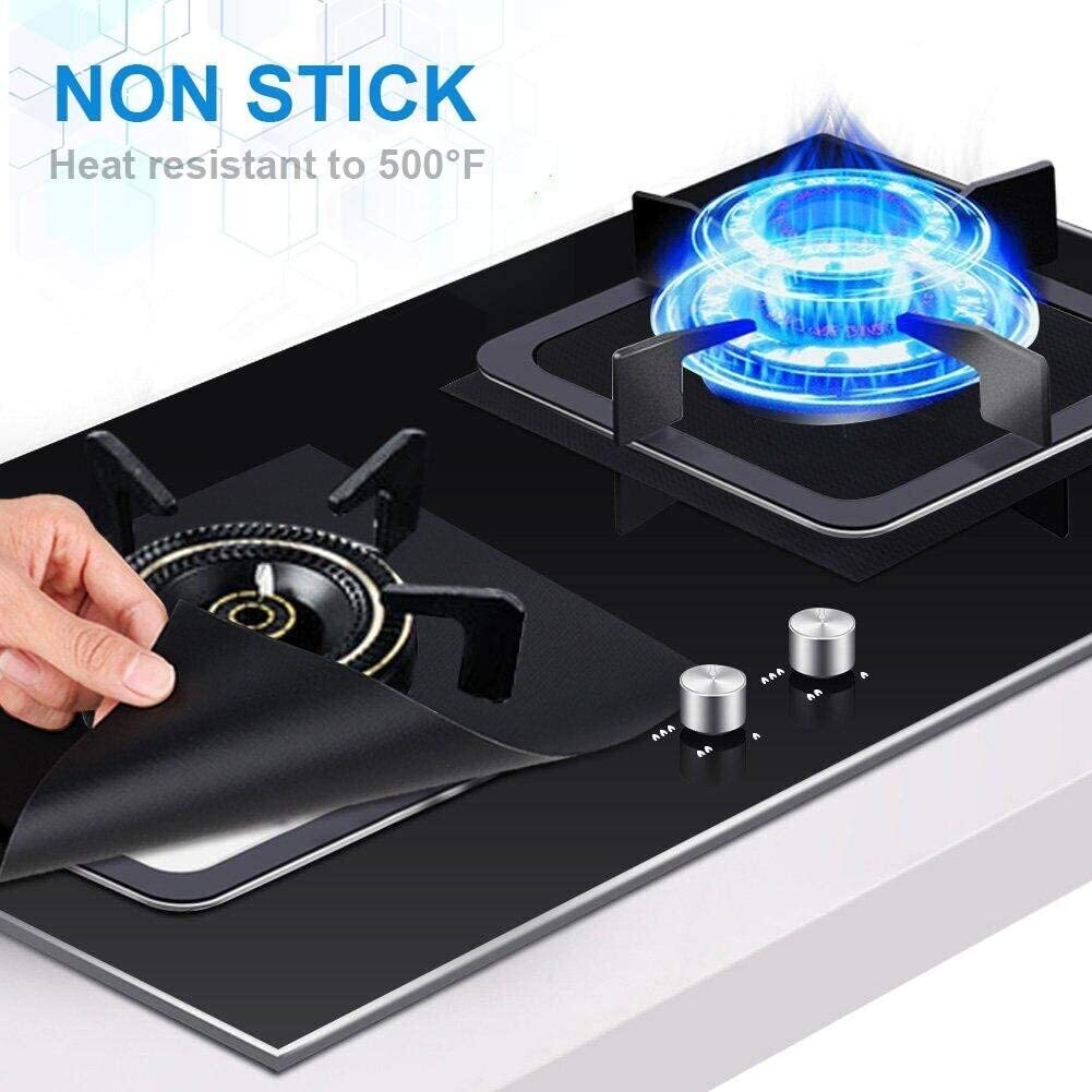 Gas Stove Protector Mat Heat Resistant Burner Covers for Easy Cleaning and Protection