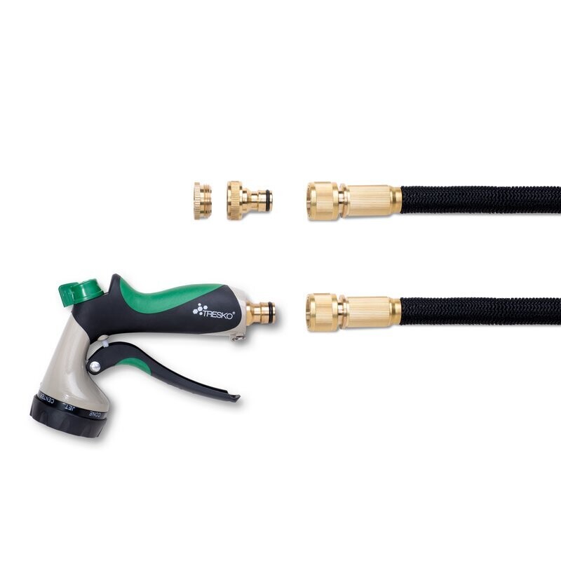 Premium garden hose 75ft flexible water hose