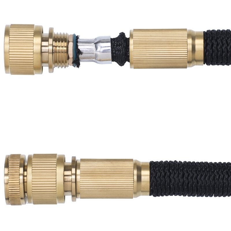 Premium garden hose 75ft flexible water hose