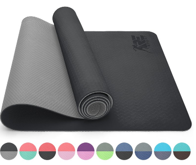 Gymnastics, Yoga &amp; Fitness Mat for Home Workout, Exercise, and Pilates with Non-Slip Surface