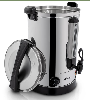 Mulled Wine Cooker Stainless Steel Mulled Wine Kettle, Mulled Wine Machine, Hot Drinks, Automatic Hot Water Dispenser