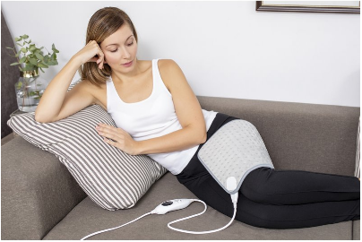 Electric 42 x 32 cm Heat Pad, perfect for soothing your feet, neck, and back. Provides targeted warmth for comfort and relaxation.