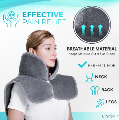 Electric heating pad, neck back shoulder blanket