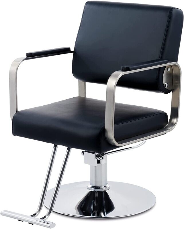 Hydraulic Control Hairdressing Barber Chair System with 200kg Capacity for Professional Salon Use