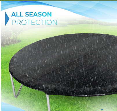 Trampoline cover 244 - 427 cm rain cover tarpaulin protective