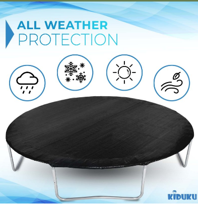 Trampoline cover 244 - 427 cm rain cover tarpaulin protective