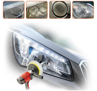 Professional Headlight Polisher Headlight Restoration Kit