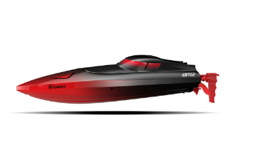 RC Boat Pools Lakes 15mph Speed 4CH 2.4G Turnover Reset Function Several Batteries Without Turning Right