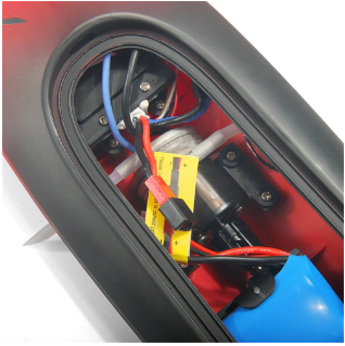 RC Boat Pools Lakes 15mph Speed 4CH 2.4G Turnover Reset Function Several Batteries Without Turning Right