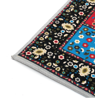 Bohemian Carpet Rug Geometric Floor Mat for Living Room / Bedroom Decor - 120*160cm A