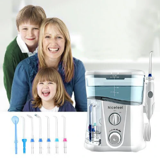 Electric Oral Irrigator Water Flosser with 10 Pressure Settings – Advanced Toothbrush and Dental Care Flosser for Gum Health and Oral Hygiene