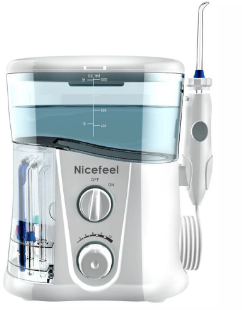Electric Oral Irrigator Water Flosser with 10 Pressure Settings – Advanced Toothbrush and Dental Care Flosser for Gum Health and Oral Hygiene