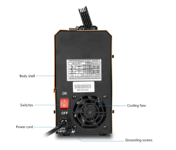 Handskit MIG-200 Electric Welding Machine 220V, 3-in-1 Gasless MIG, MMA, and LIFT TIG Welder with Flux Core Wire Compatibility