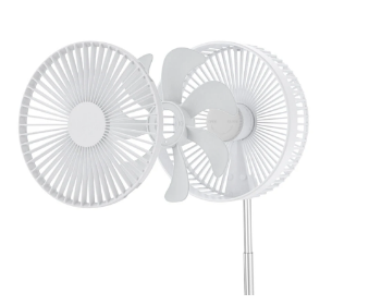 Folding Fan USB Desktop Fan with Remote Control 7.75 inches Pedestal Fan 4 Wind Mode 3 Gear Wind Speed 7200mAh Battery