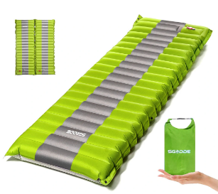 Portable, Foldable,  Inflating Sleeping Pad Waterproof  Air Mattress for Camping, Travel &amp; Beach