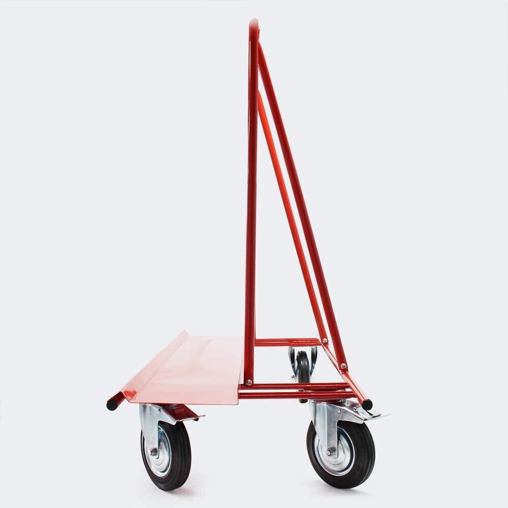 Panel trolley up to 800 kg for transporting drywall, wood & plasterboard with 4 wheels