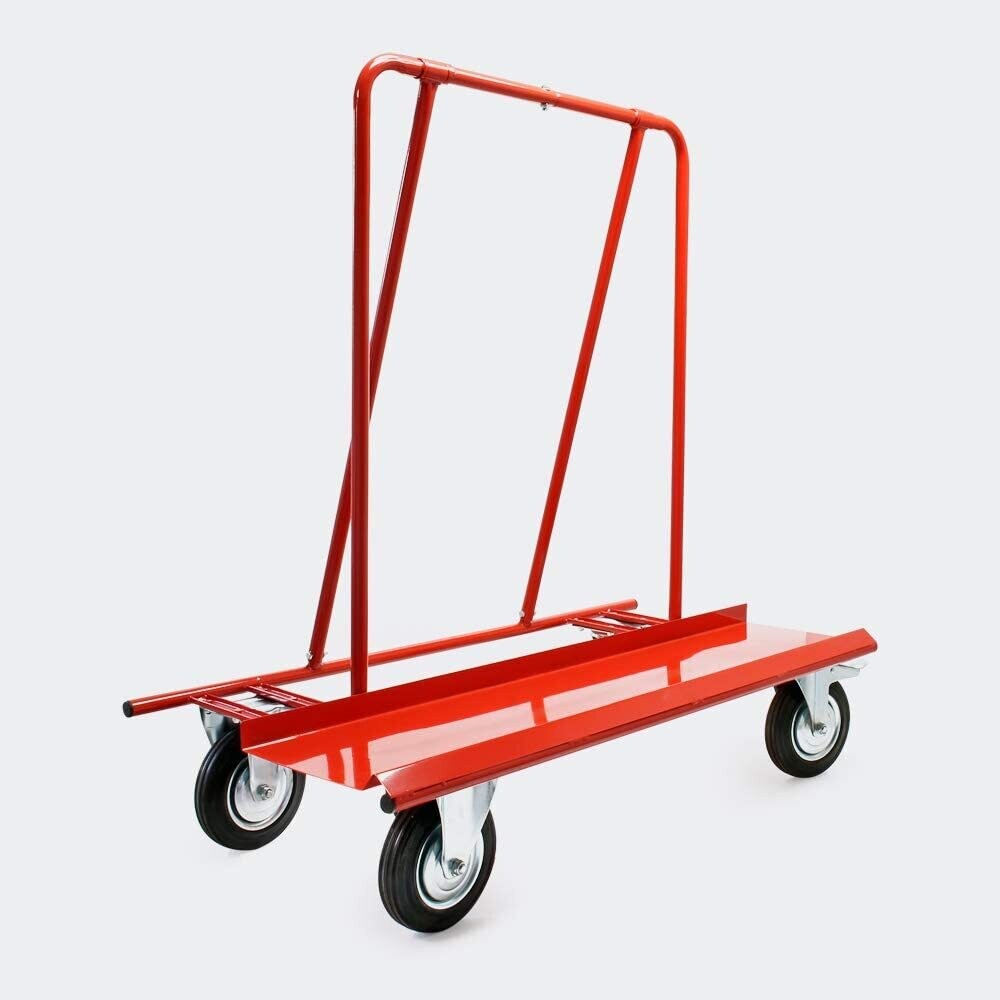Panel trolley up to 800 kg for transporting drywall, wood &amp; plasterboard with 4 wheels