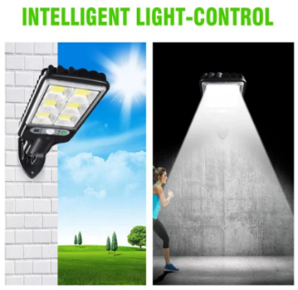 LED Solar Street Light Outdoor Wall Light COB Waterproof