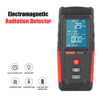 Electromagnetic Field Radiation Detector Tester – EMF Meter for Detecting and Measuring Radiation in Homes and Workplaces