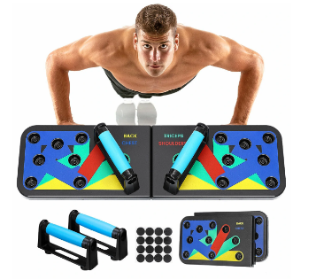 9-in-1 Push Up Board Multi-function Push Up Rack Core Strength Training Equipment Home Fitness
