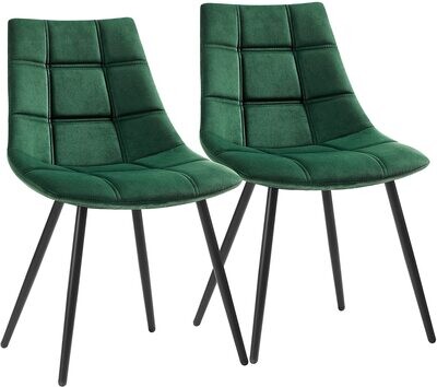 Set of 2 Modern Kitchen Chairs