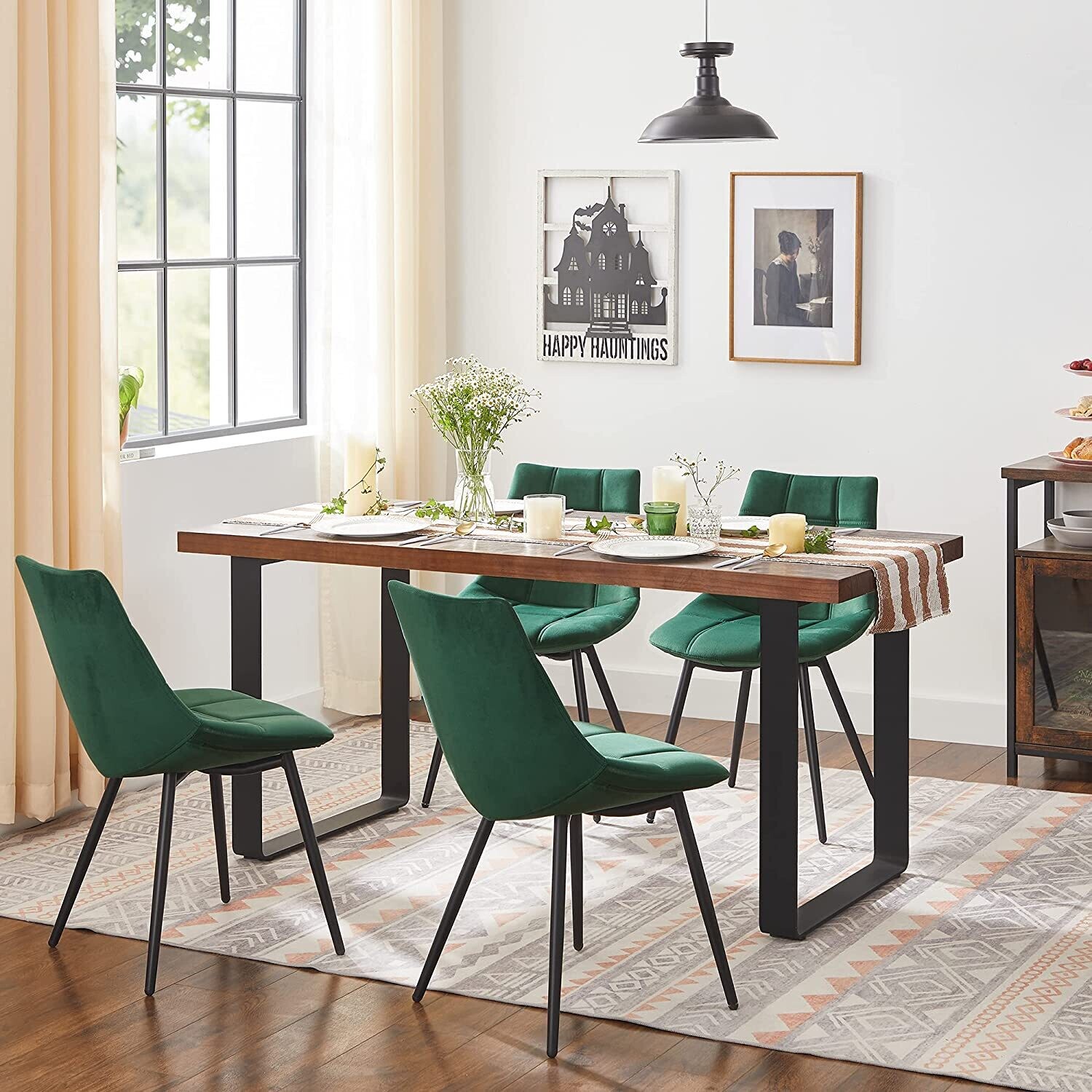 Set of 2 Modern Kitchen Chairs