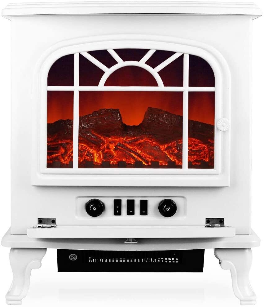 LED Fireplace Effect Heater Stove 2000 W