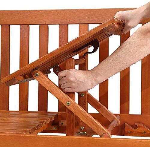 Hard Wooden Seater for Garden and Outdoor Benches, Durable and Stylish Seating for Patios and Yards