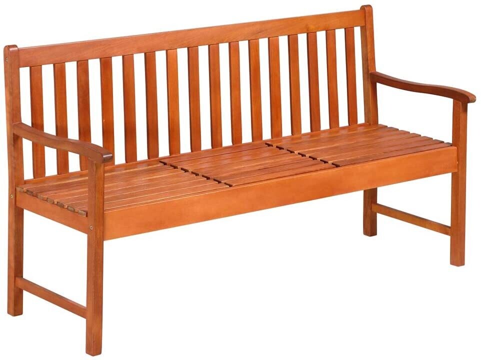 Hard Wooden Seater for Garden and Outdoor Benches, Durable and Stylish Seating for Patios and Yards