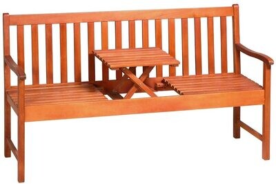 Hard wooden seater for garden & benches