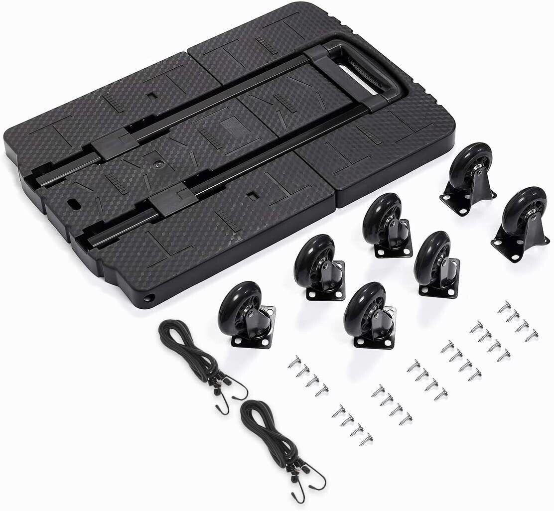 Heavy Duty Folding Hand Truck Trolley for Easy Transport of Heavy Loads, Collapsible Cart for Home, Office, and Industrial Use