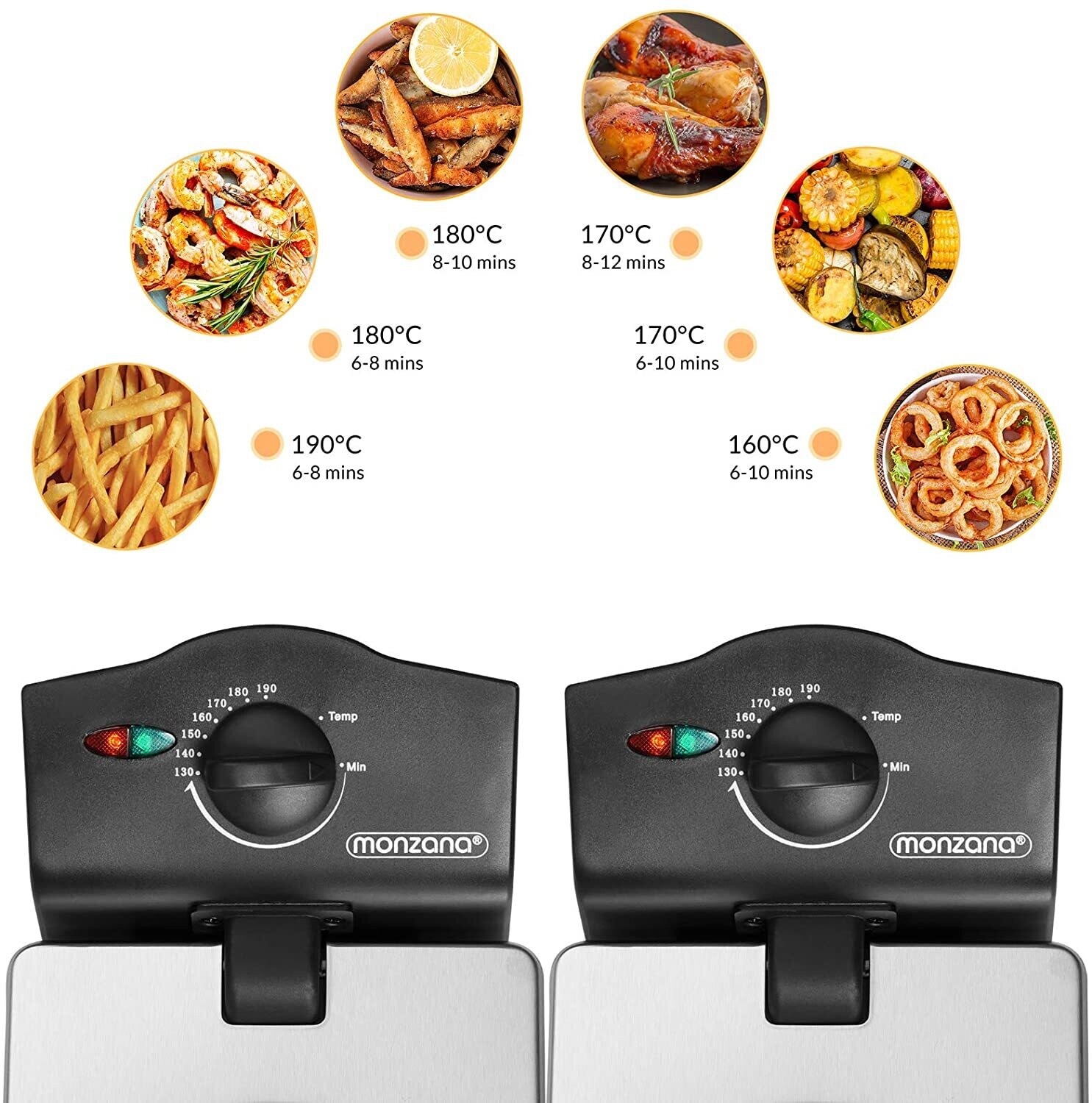 Deep Fryer Filtra Pro Inox with Professional Design – Stainless Steel Oil Filtration System for Cleaner Frying